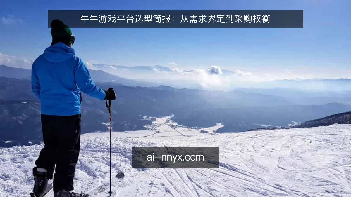牛牛游戏平台选型简报：从需求界定到采购权衡