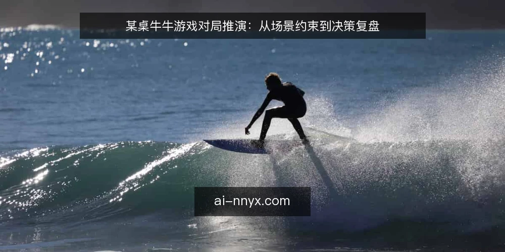 某桌牛牛游戏对局推演：从场景约束到决策复盘 — 场景设定：一张普通牌桌的约束 配图